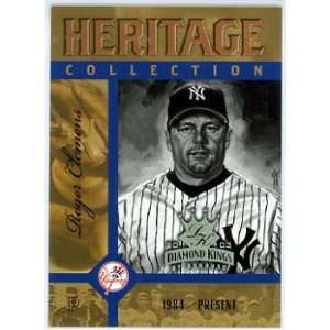 Roger Clemens New York Yankees 2003 Diamond Kings Heritage Collection 