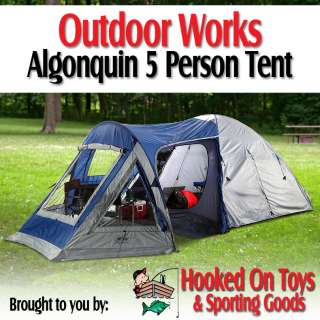     Algonquin Family Dome 5 Person Tent with Screen Room Porch  
