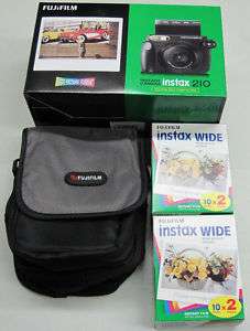 Fujifilm INSTAX 210 Wide Instant Camera + Case & Film 659096711576 