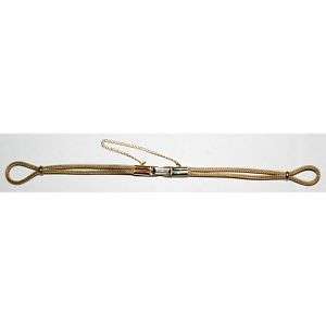 SPEIDEL GOLD PLATED CORD/ROPE BAND W LOOP ENDS  
