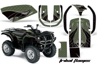 AMR ATV GRAPHICS DECAL KIT YAMAHA GRIZZLY 660 STICKERS  