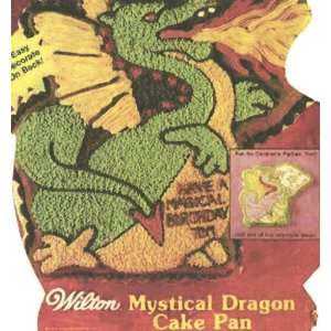  Wilton Cake Pan: Mystical Dragon/Racing Turtle/Kangaroo 