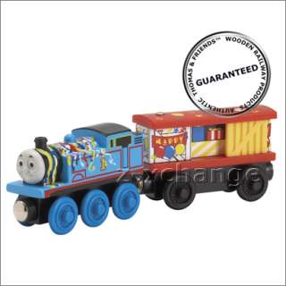 HAPPY BIRTHDAY THOMAS GIFT SET Wooden Train Car NEW 796714991320 