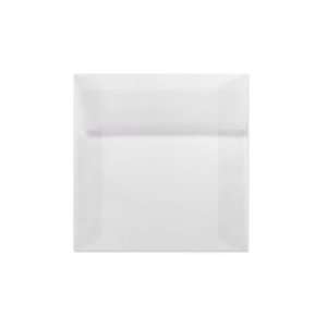  5 x 5 Square Envelopes   Pack of 2,000   Clear Translucent 