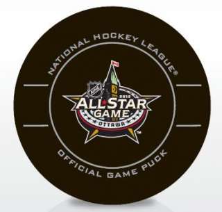 cube 2012 nhl all star game official puck ottawa canada
