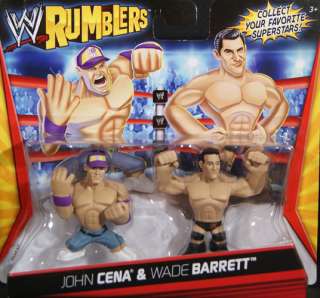 JOHN CENA & WADE BARRETT   WWE RUMBLERS