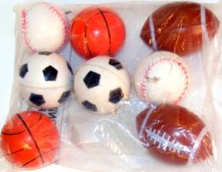 Sports Balls Football /Baseball /Soccer Party Favors  