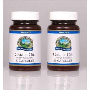 Naturessunshine Garlic Oil Immune System Support Dietary Supplement 60 