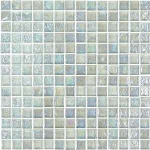   Backsplash Mosaic Blue Glass Tile (10 Sq. Ft./Case)