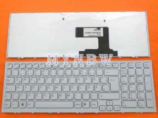 Sony VPC EL Keyboard Tastatur German White  