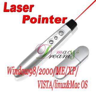 Wireless USB PowerPoint/Word Presenter Laser Pointer  