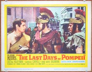 THE LAST DAYS OF POMPEII, 1959, lc 5 (b), Steve Reeves  