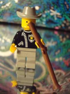 Lego Western Cowboy Sheriff Minifigure ~  