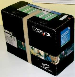 Genuine Lexmark High Yield Print Cartridge OEM 12A6835  