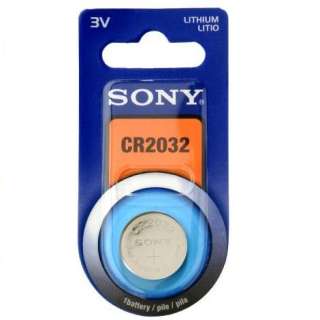 TWO Sony Lithium 3 Volt Coin Batteries CR2032  