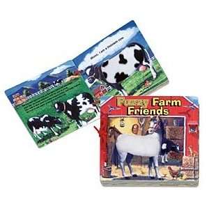  Fuzzy Farm Friends Book Toys & Games
