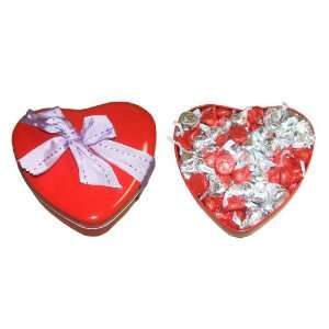   Day Gift Heart Hershey Red and Silver Kisses 1 Lb Gift Heart