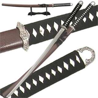 NEW 41 Full Tang Samurai Katana Sword w/ Stand  