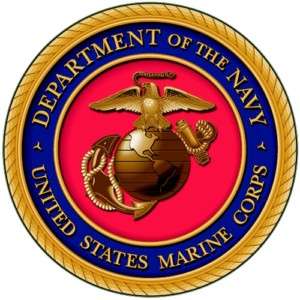 USMC Marine Corps Seal Logo ega Vinyl Car Decal Sticker  