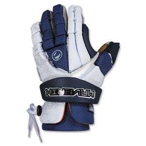  Maverik Dynasty Supreme Lacrosse Gloves Large (Navy 