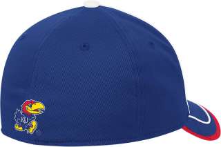 Kansas Jayhawks Adidas TN84Z Jersey Flex Cap Hat   L/XL 760555163437 