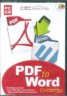 Essentials PDF to Word Converter, Convert to & Edit in Word NEW  