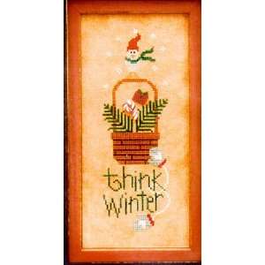  Think Winter   Cross Stitch Pattern Arts, Crafts & Sewing