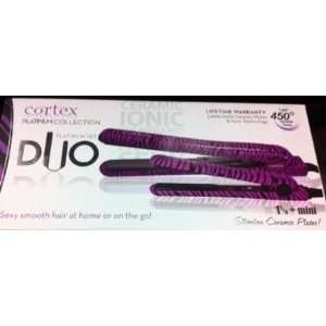 Cortex Duo Purple Zebra Flat Iron Hair Straightener/Flat 