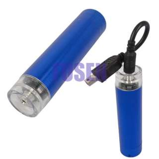 Blue Emergency Battery Charger for Mobile Phone,   
