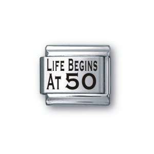  Body Candy Italian Charms Laser Life Begins At 50 Jewelry