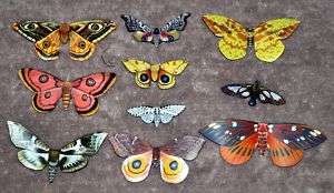 Butterfly Moth Magnets Wholesale Lot of 10  