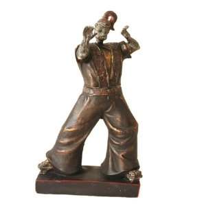  Japanese Samurai Warrior Figurine Sculpture Art SM37234A 