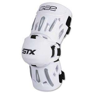  STX G22 White Lacrosse Arm Guard Large