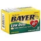 Bayer Low Dose Aspirin Regimen Tablets 81 mg enteric 