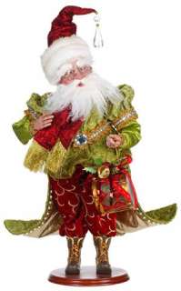 2010 Mark Roberts Christmas Santa Drum Fairy Elf Large 24 51 02152 