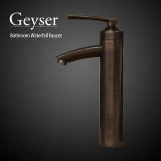 Geyser Single Handle Oil Rubbed Bronze Vessel Faucet  