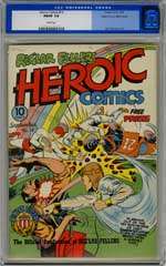 HEROIC COMICS #14 (Eastern Color, Sept. 1942) Ben Thompson art 