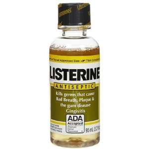 Listerine Antiseptic Adult Mouthwash Original 3.2 oz (Quantity of 5)