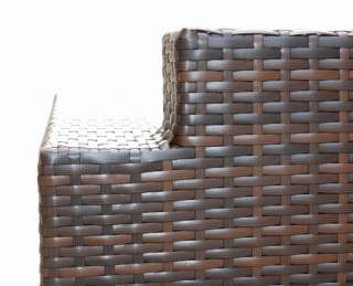 5pcs Sectional Sofa Set Outdoor Patio Furniture Wicker  