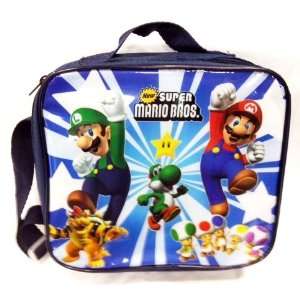  Super Mario Bros Lunch Box (Mario, Luigi, Bowser, Star 