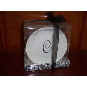   Plate Gift Set with Initial C Great for Gift Microwave and