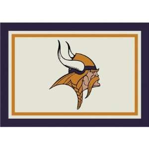  NFL Spirit Minnesota Vikings Football Rug Size 78 x 10 