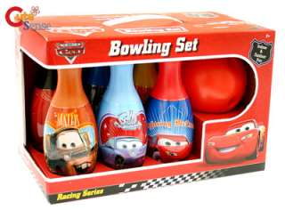 Disney Pixar Cars Mcqueen Kids Bowling Set  