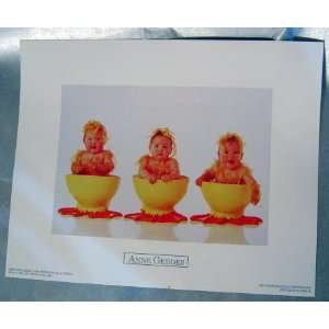   Anne Geddes Babies in Ducks Print Mini Poster: Everything Else