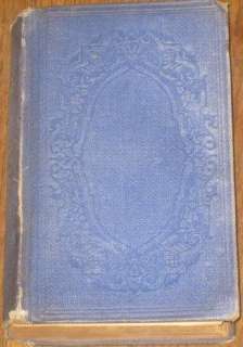 Whittiers Poems Antique Book Poetry Collection 1857  