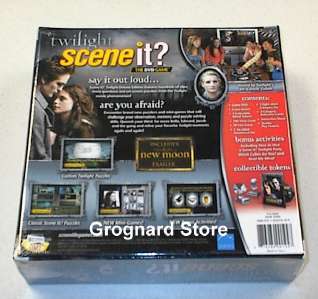 Scene It? TWILIGHT Deluxe Edition DVD Board Game SEALED  