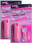 pack Sabre Red Pepper Spray, Hardcase, Keychain, Pink FREE SHIPPING!