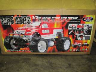 KING KONG 1/5th scale radio control 4WD high performance gasoline 