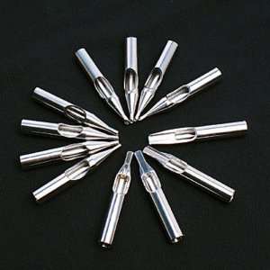   12Pcs Stainless Steel Tattoo Nozzles Tip/Tube: Health & Personal Care