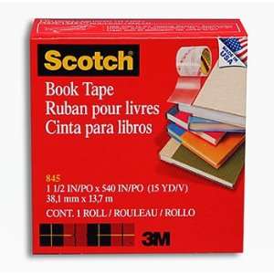  MMM845112   See Through Book Repair Tape: Office Products